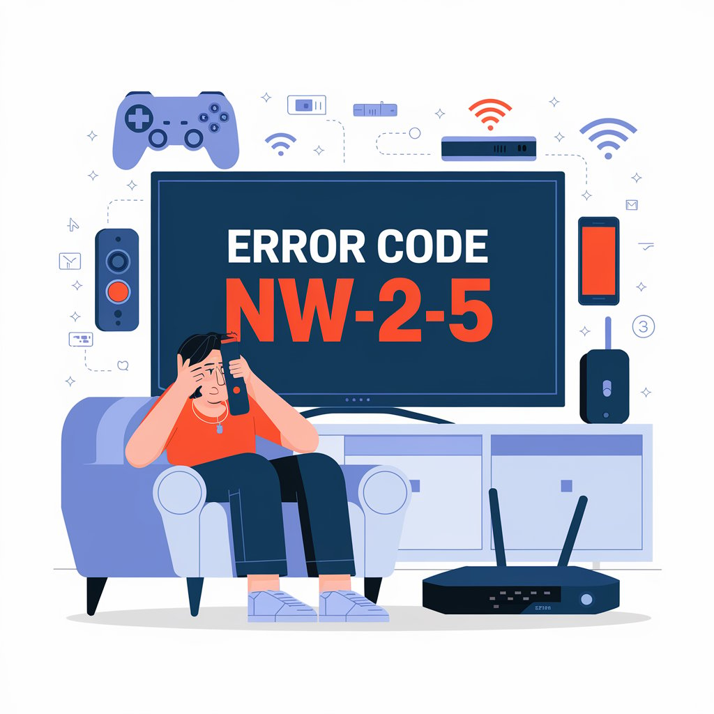 Fix Netflix Error Code NW-2-5