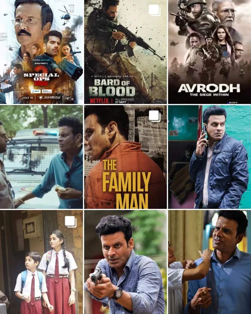 web series like family man