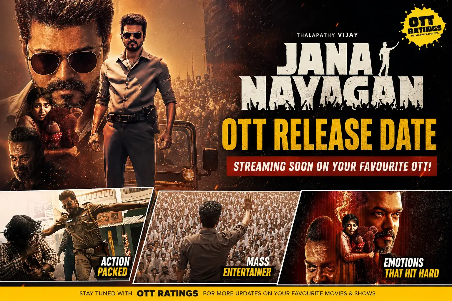 Jana Nayagan OTT Release Date (Updated – May 2026): When & Where to Watch Vijay’s Final Film